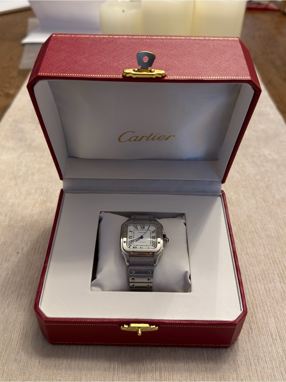 Cartier Santos 35mm